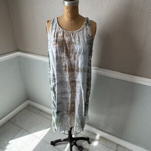 Tie-Dye Sleeveless Dress